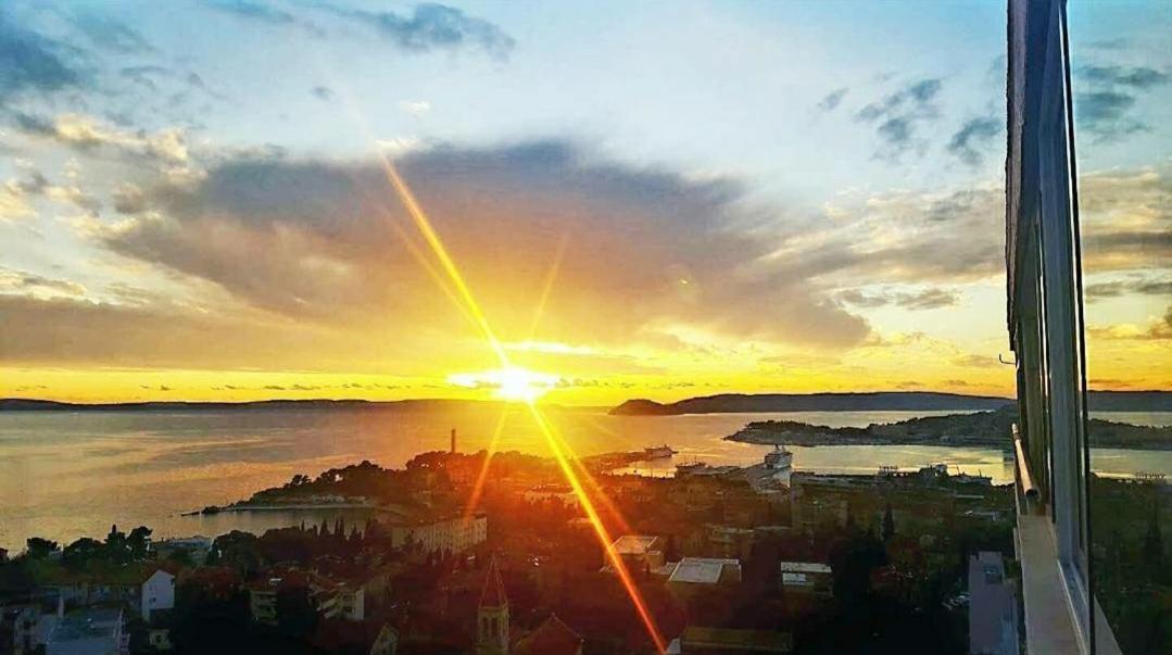 Apartamento Penthouse Horizont Split Exterior foto